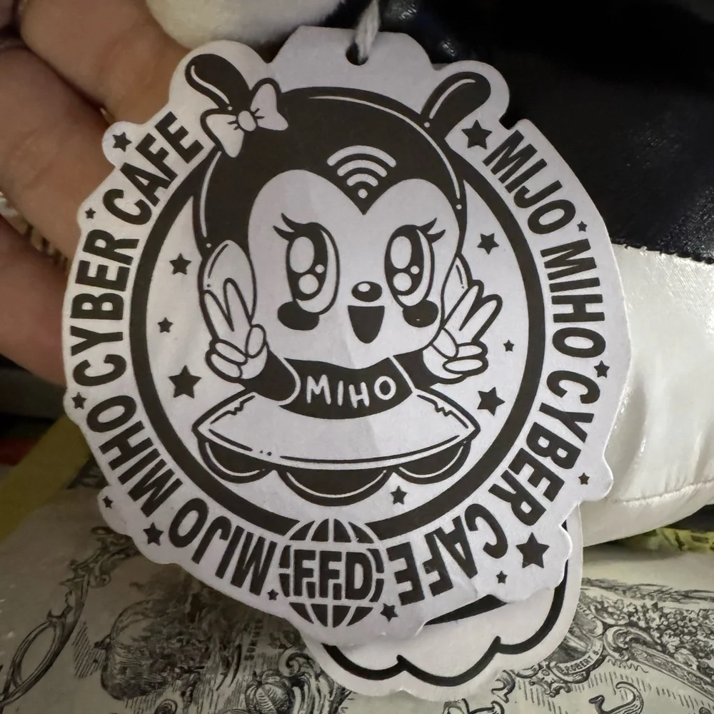 MIHO Meow Wolf Cyber Cafe Future Fantasy Delight Stuffed Animal NWT